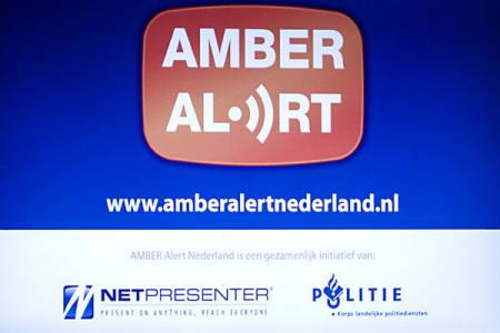 Internationale prijs voor Amber Alert