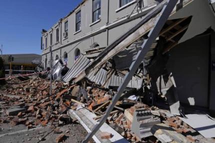 Uitgaansverbod na aardbeving in Nieuw-Zeeland