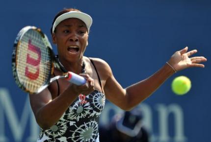 Venus Williams eenvoudig verder op US Open