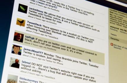 Tiener veroorzaakte chaos op Twitter