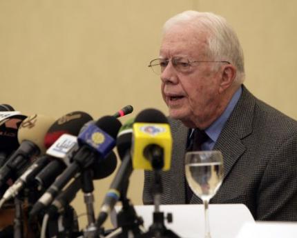 Oud-president Jimmy Carter in ziekenhuis