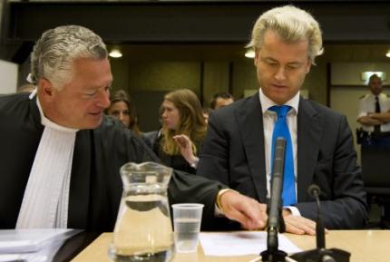 OM formuleert strafeis tegen Geert Wilders