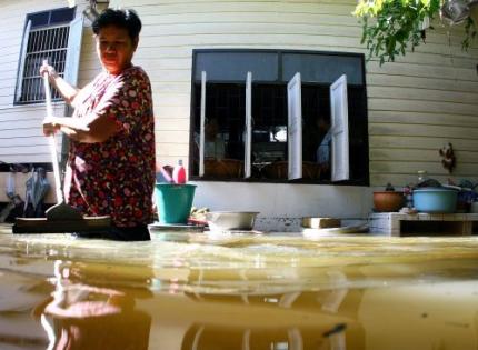 Bangkok zet zich schrap voor water
