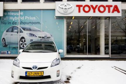 Toyota ziet productie dalen