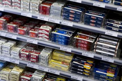 Minder sigaretten verkocht door crisis