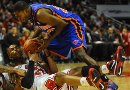 New York Knicks verslaan de Chicago Bulls