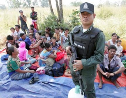 Al 20.000 Myanmarezen gevlucht naar Thailand