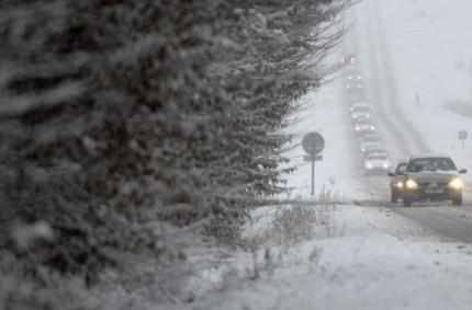 Sneeuw veroorzaakt chaos op Duitse wegen