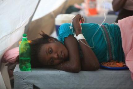 Al ruim 3300 doden door cholera Haïti
