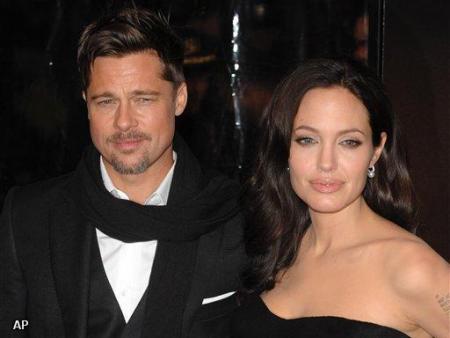 Brad Pitt en Angelina Jolie