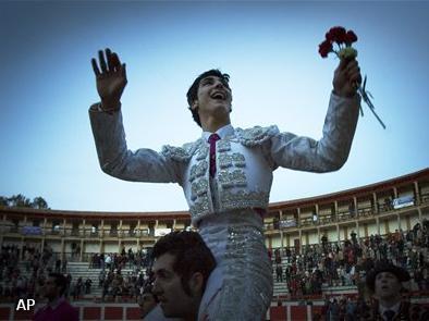 16-jarige matador doodt zes stieren op een dag