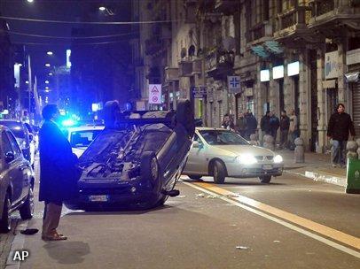 Rellen in Milaan na dood Egyptenaar
