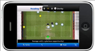 'Football Manager' naar de iPhone