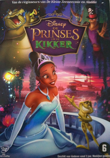 De Prinses en de Kikker Cover