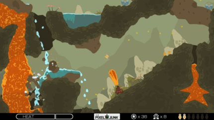 Pixeljunk shooter screenshot