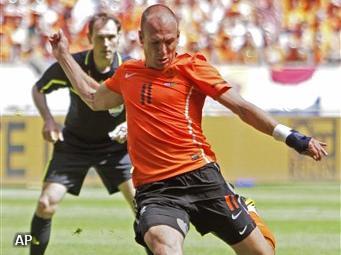 Arjen Robben ontbreekt op laatste training