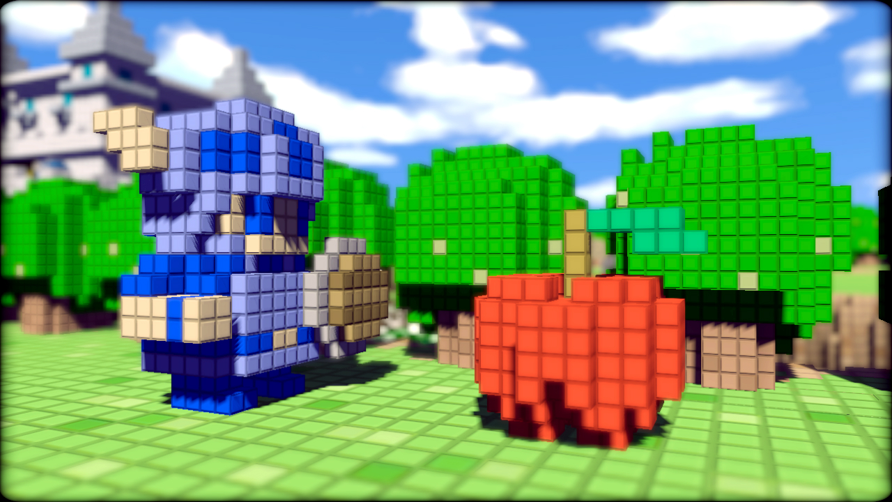 3D Dot Game heroes