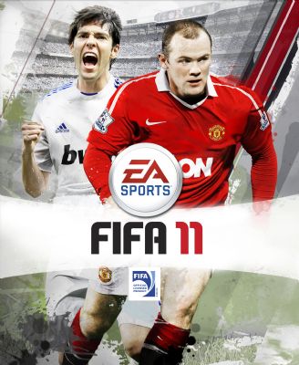 Kaka vergezelt Rooney op cover 'Fifa 11'