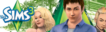 The Sims 3 voor consoles header