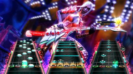 Guitar Hero: Warriors of Rock klein vanwege een bagger DPS