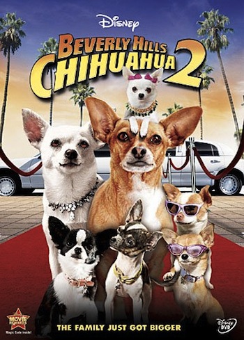 Beverly Hills Chihuahua 2 dvd cover