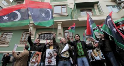 Libische minister kiest kant van betogers