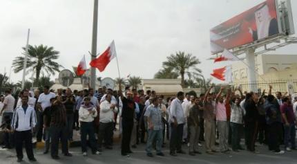 'Tanks naar Bahrein'