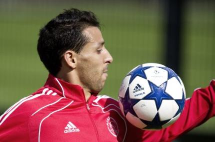 El Hamdaoui traint individueel bij Ajax