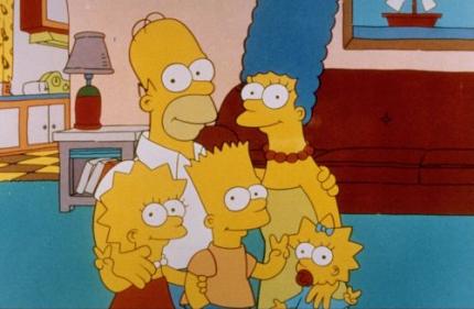 Zender screent Simpsons op kerngrappen
