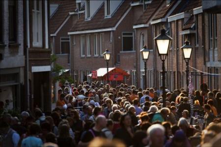 Vrijmarkt feestelijk in Utrecht