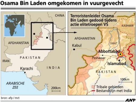 Pakistan onderzoekt eventuele hulp Bin Laden