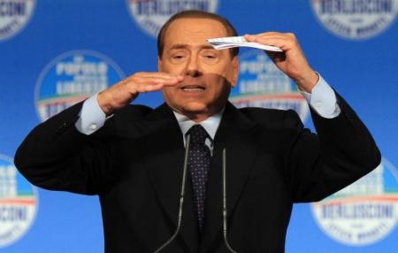 8 ton boete voor Berlusconi zonder weerwoord