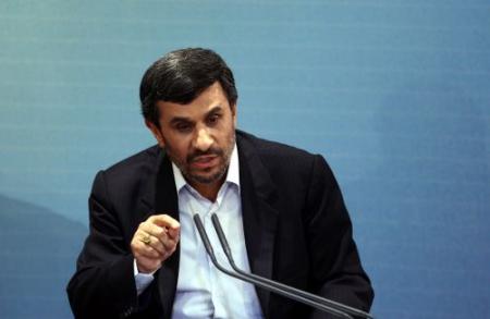 Ontploffing tijdens bezoek Ahmadinejad
