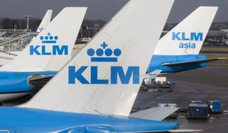 KLM schrapt vluchten om aswolk