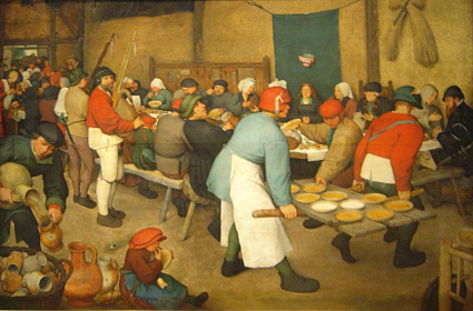 Pieter Bruegels 'De Boerenbruiloft'
