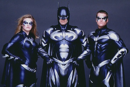 Batman & Robin: Alicia Silverstone, George Clooney en Chris O'Donnel