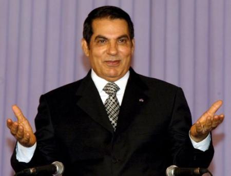 Ben Ali: niet gevlucht, maar beetgenomen