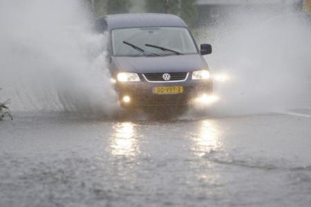 Wateroverlast in delen Nederland