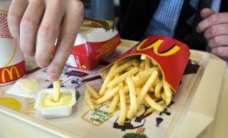McDonald's beknibbelt op frietjes