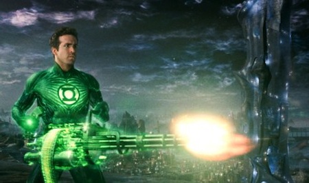 Green Lantern: Hal Jordan met construct