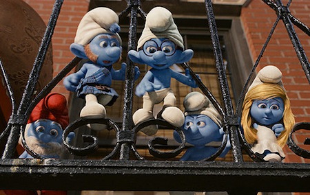 The Smurfs: Smurfen op het balkon