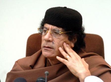 Protesten tegen Kaddafi in straten Tripoli
