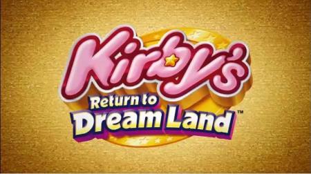 kirby return to dream land logo