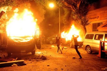 Circa 450 gewonden door rellen Egypte