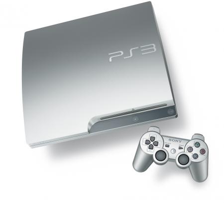 PlayStation 3 zilver (geschaalde kopie)
