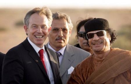 'Blair had geheime ontmoetingen met Kaddafi'