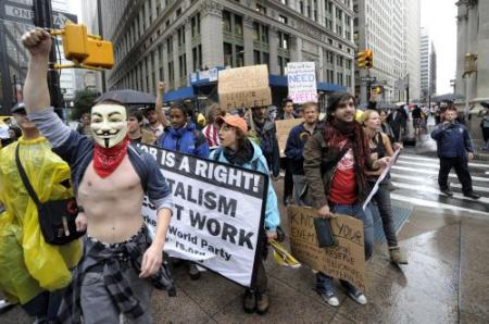 Arrestaties deren Wall Street-betogers niet