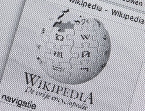Italiaanse Wikipedia plat door protest