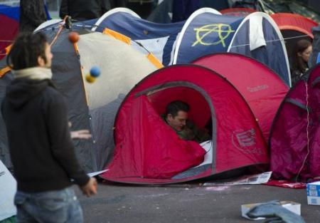 Occupy Amsterdam trotseert weer