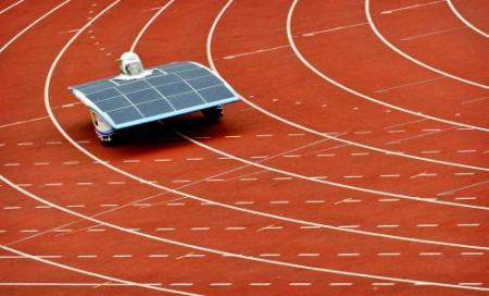 Delfts team nipt tweede in Solar Challenge